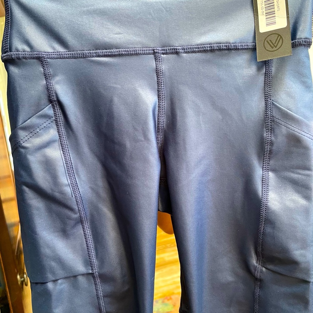 Savvi, Code Bike shorts, Size Small, Navy Blue